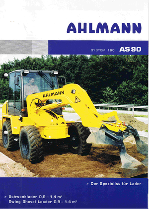 Wheel Loaders Ahlmann AS 90
