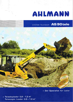 Wheel Loaders Ahlmann AS 90 tele