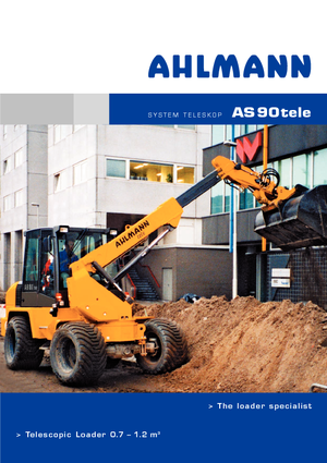 Wheel Loaders Ahlmann AS 90 tele
