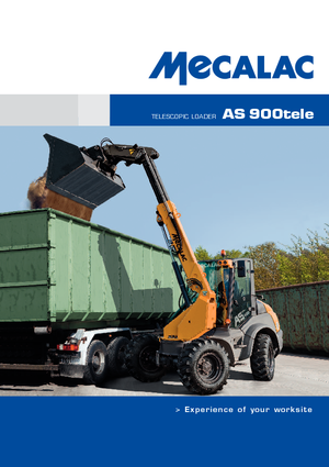 Wheel Loaders Mecalac AS 900 tele