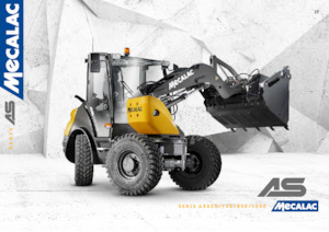 Tekerlekli yükleyiciler Mecalac AS1000