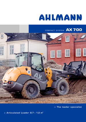 Wheel Loaders Ahlmann AX 700