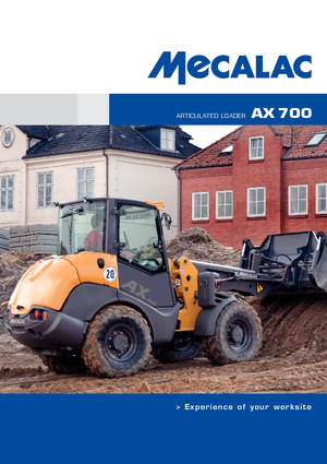 Wheel Loaders Mecalac AX 700