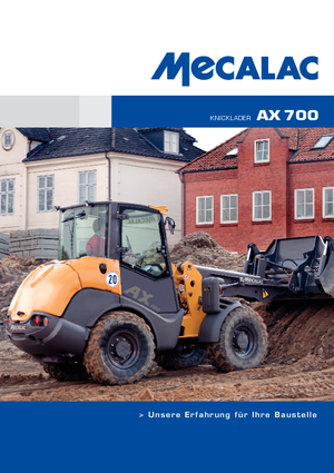 Wheel Loaders Mecalac AX 700