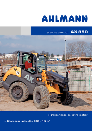 Tekerlekli yükleyiciler Ahlmann AX 850