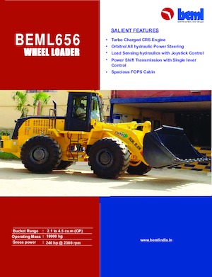 Wheel Loaders Beml BEML656
