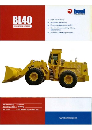 Wheel Loaders Beml BL40