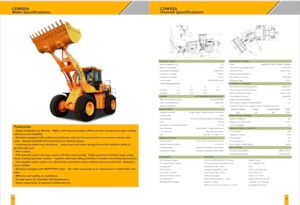 Tekerlekli yükleyiciler Lonking CDM856