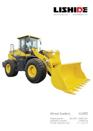 Tekerlekli yükleyiciler Lishide CL955A