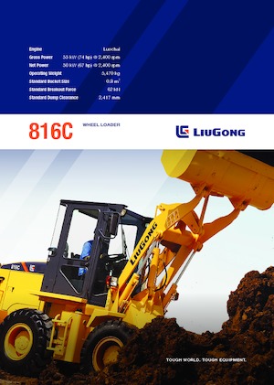 Wheel Loaders Liugong 816C