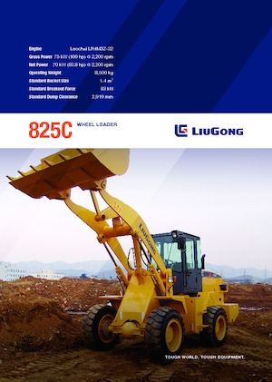 Wheel Loaders Liugong 825C