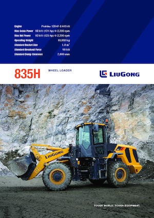 Wheel Loaders Liugong 835H