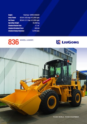 Wheel Loaders Liugong 836