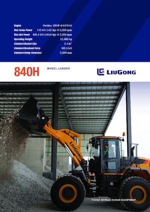Wheel Loaders Liugong 840H 