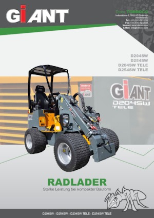 Wheel Loaders Giant D 254 SW