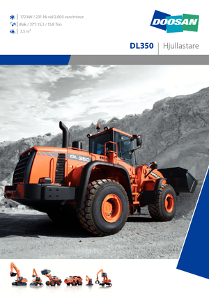 Tekerlekli yükleyiciler Doosan DL 350