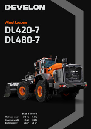 Tekerlekli yükleyiciler Develon DL420-7