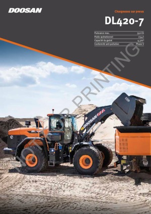 Wheel Loaders Doosan DL420-7