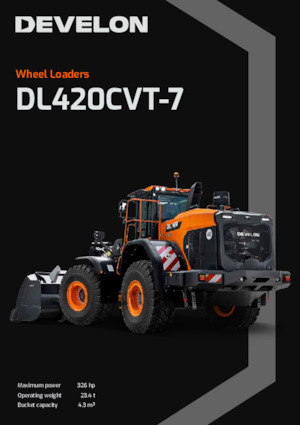 Wheel Loaders Develon DL420 CVT-7