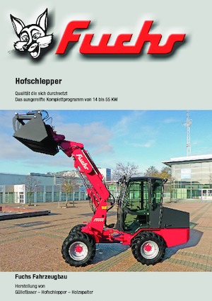 Yard loader Fuchs Yard loaders F 1100