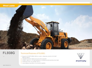 Wheel Loaders Foton Lovol FL938H