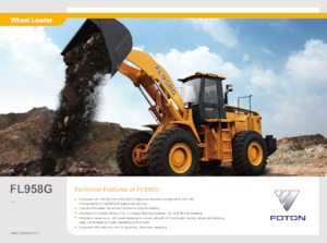 Tekerlekli yükleyiciler Foton Lovol FL958G-II