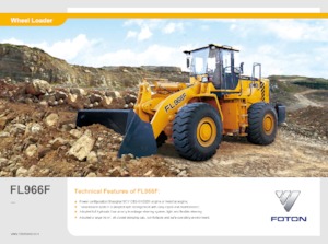 Wheel Loaders Foton Lovol FL966F-II