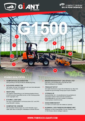 Wheel Loaders Giant G1500