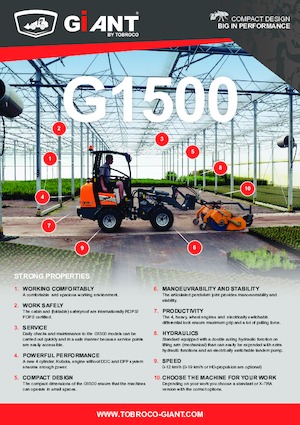 Wheel Loaders Giant G1500
