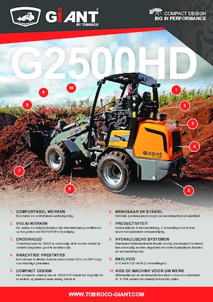 Wheel Loaders Giant G2500 X-tra HD