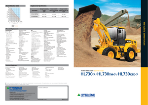 Wheel Loaders Hyundai HL 730-7