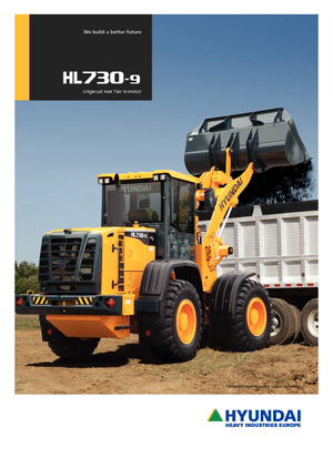 Wheel Loaders Hyundai HL 730-9
