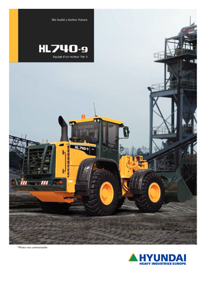 Wheel Loaders Hyundai HL 740-9
