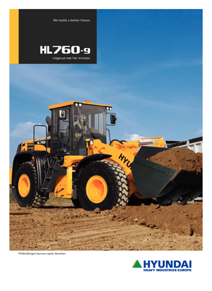 Wheel Loaders Hyundai HL 760-9