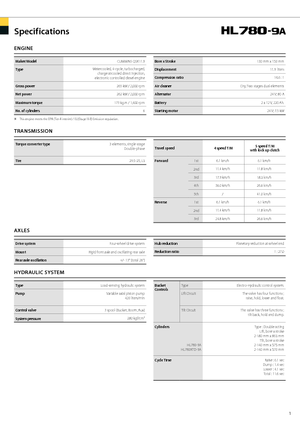 Wheel Loaders Hyundai HL 780-9 A