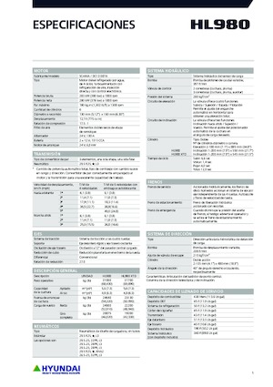 Wheel Loaders Hyundai HL980XT