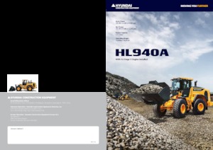 Wheel Loaders Hyundai HL940AXT