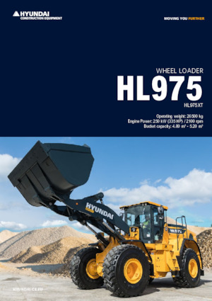 Tekerlekli yükleyiciler Hyundai HL975