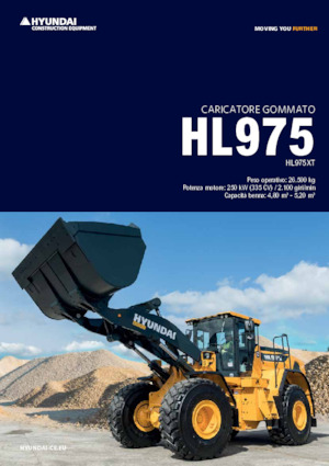 Tekerlekli yükleyiciler Hyundai HL975