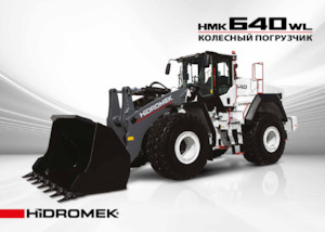 Tekerlekli yükleyiciler Hidromek HMK 640 WL