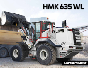 Tekerlekli yükleyiciler Hidromek HMK 635 WL