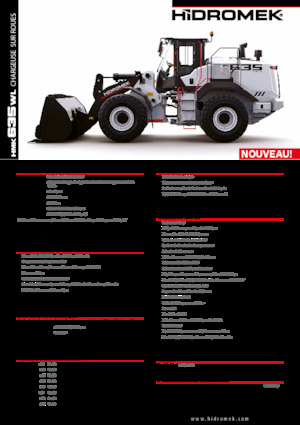Wheel Loaders Hidromek HMK 635 WL