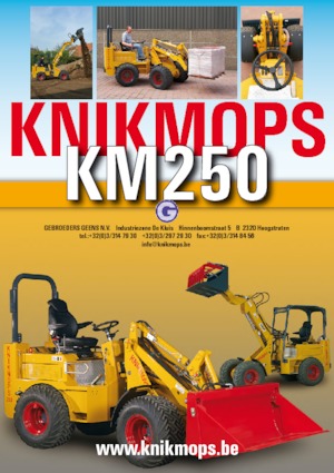Wheel Loaders Gebr. Geens KM250TE