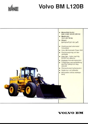 Wheel Loaders Volvo L 120 B