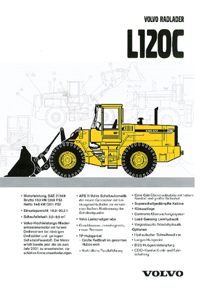 Wheel Loaders Volvo L120C