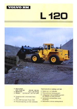 Wheel Loaders Volvo L 120
