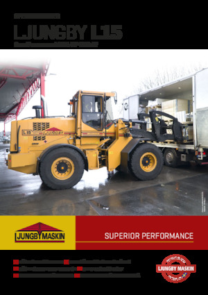 Wheel Loaders Ljungby L 15 