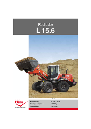 Wheel Loaders O&K L 15.6