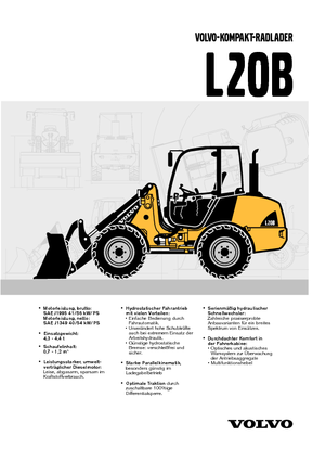 Wheel Loaders Volvo L20B