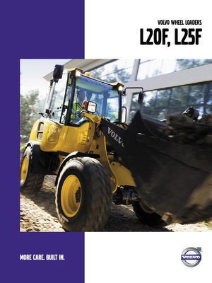 Tekerlekli yükleyiciler Volvo L20F